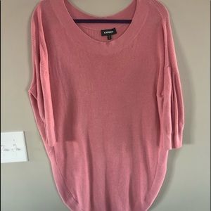 Express Light Pink Sweater